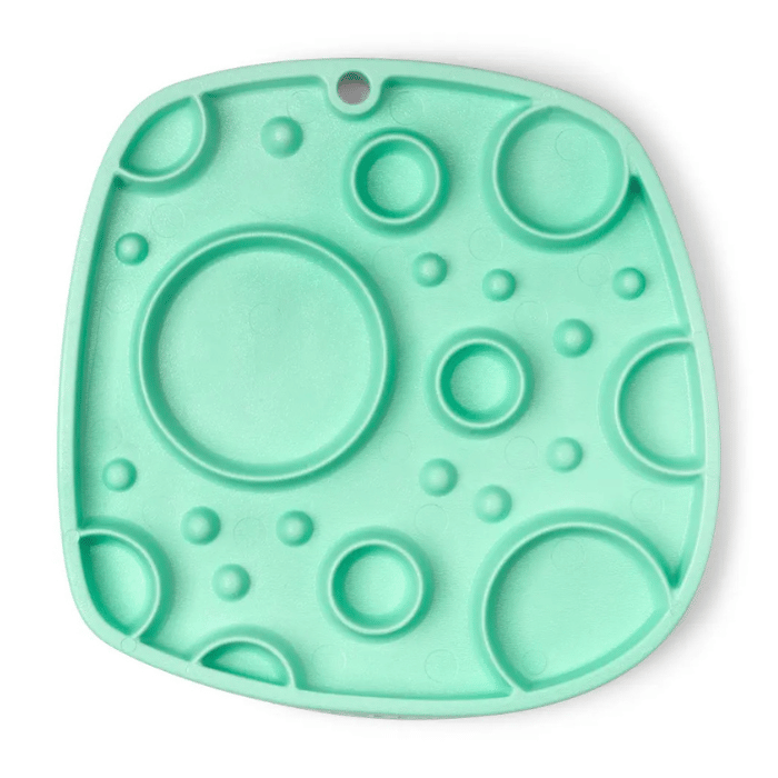 West Paw Menthe Bubbles Feast Mat : Le Tapis d’Enrichissement Ultime pour un Festin - Édition limitée Bubbles Feast Mat : Le Tapis d’Enrichissement Ultime pour un Festin - Édition limitée