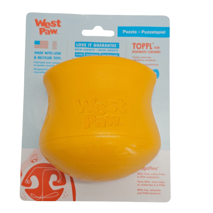 West Paw Jouet Small / Clover - Vert Bol interactif West Paw Toppl - Édition limités pour automne et temps des fêtes 2025 Bol interactif West Paw Toppl - Édition limités pour automne et temps des fêtes 2025
