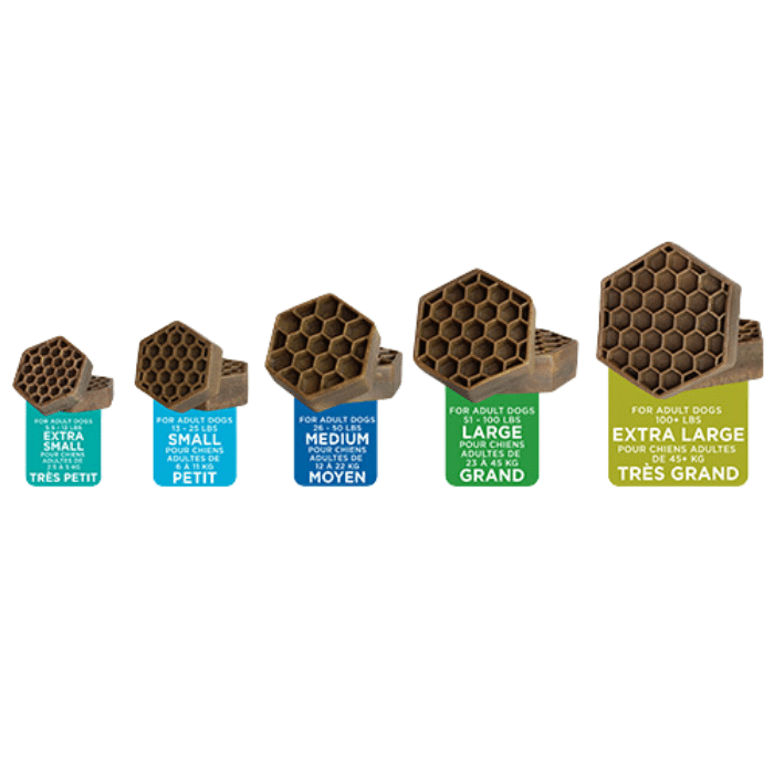 Whimzees Gâteries Gâteries dentaires Yummy Combs