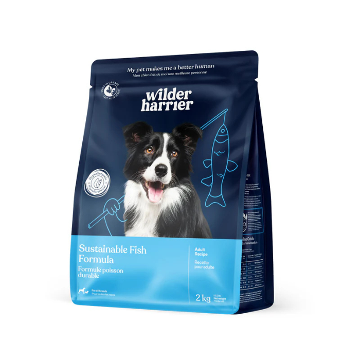 Wilder Harrier nourriture 5KG Nourriture pour chiens Poisson durable Nourriture pour chiens Poisson durable