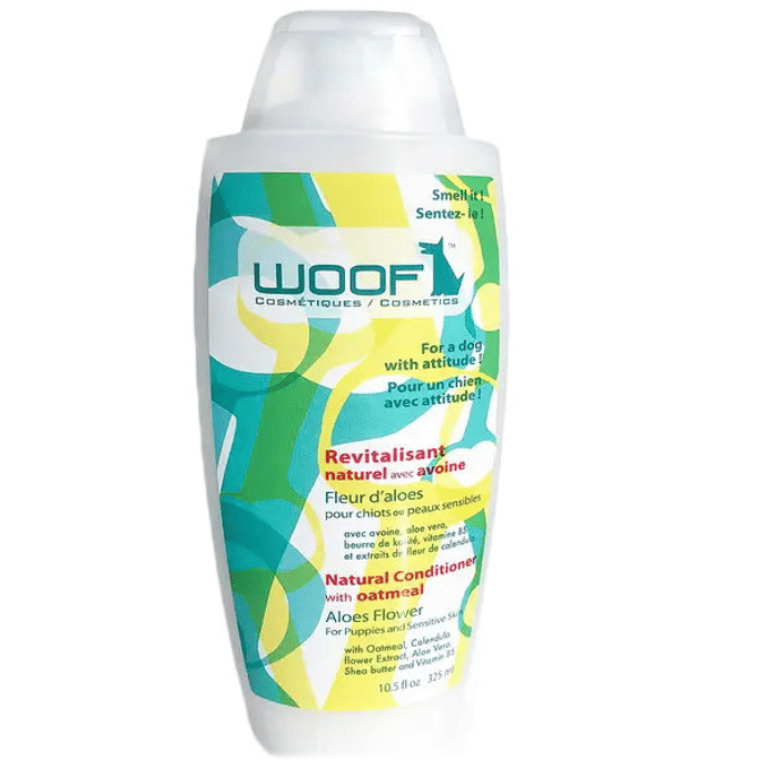 Woof Cosmétiques shampoing Revitalisant pour chiens Woof Aloe et Calendula Revitalisant pour chiens Woof Aloe et Calendula
