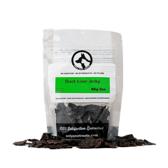 Yamas Gâteries Only One Treats Jerky de foie de Canard 85 g Only One Treats Jerky de foie de Canard 85 g