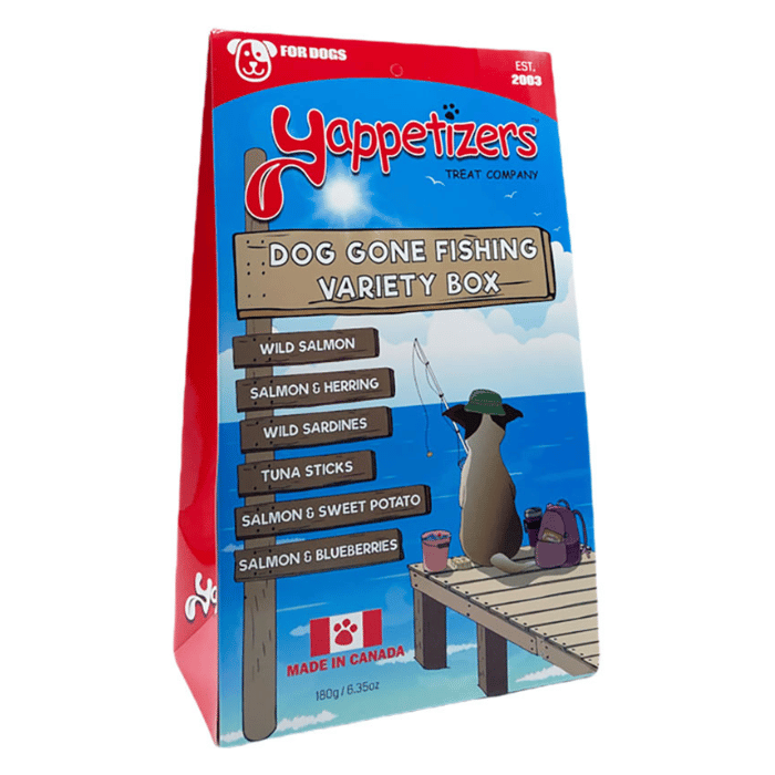 Yappetizers Gâteries Coffret Pêche - 6 saveurs 180g