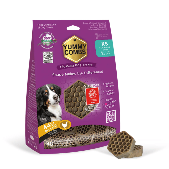 Yummy Combs Gâteries Small Gâteries dentaires Yummy Combs 12oz
