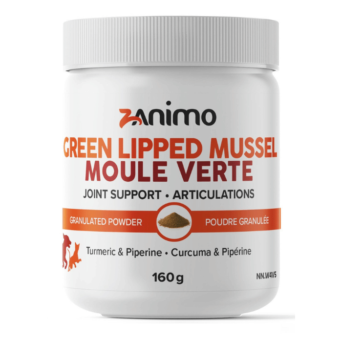 Zanimo soins Zanimo Formule Moule Verte - Articulations, Pour Chien Et Chat 160g Zanimo Formule Moule Verte - Articulations, Pour Chien Et Chat 160g
