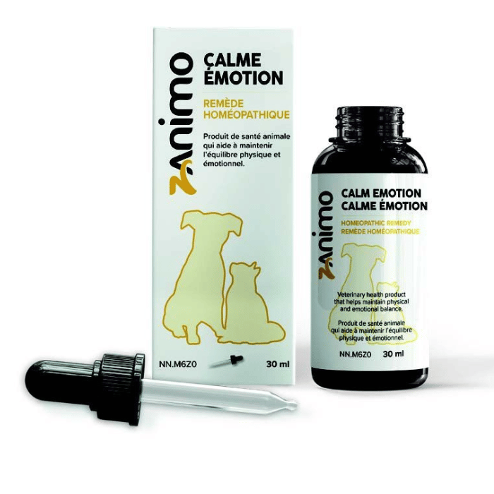 Zanimo soins Zanimo Remède Homéopathique, Pour Chien Et Chat - Calme émotion 30ml Zanimo Remède Homéopathique, Pour Chien Et Chat - Calme émotion 30ml