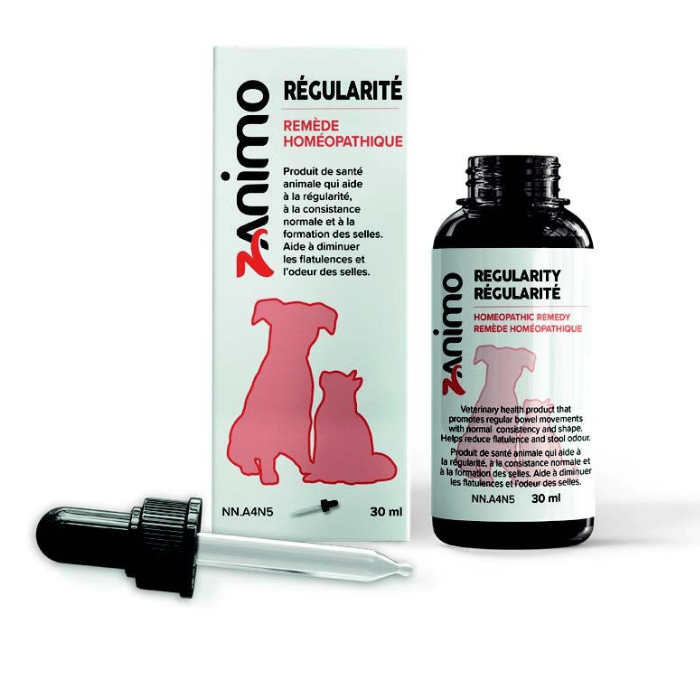 Zanimo soins Zanimo Remède Homéopathique, Pour Chien Et Chat - Régularité 30ml Zanimo Remède Homéopathique, Pour Chien Et Chat - Régularité 30ml