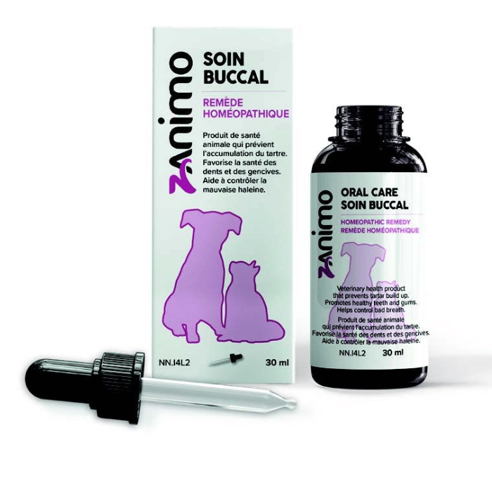 Zanimo soins Zanimo Remède Homéopathique, Pour Chien Et Chat - Soin Buccal 30ml Zanimo Remède Homéopathique, Pour Chien Et Chat - Soin Buccal 30ml