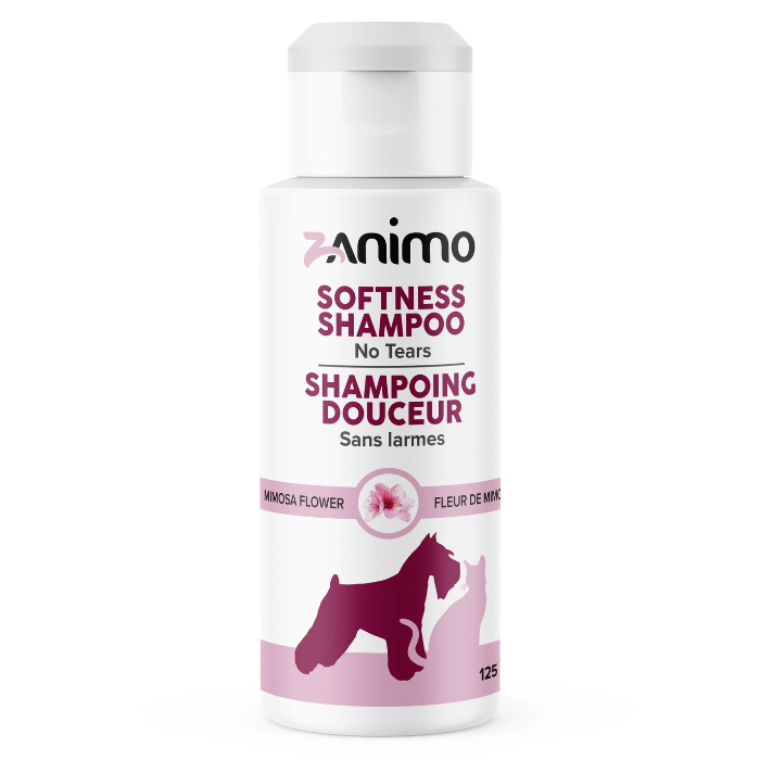 Zanimo soins 125ml Zanimo Shampoing Douceur, Sans Larme, Pour Chien Et Chat - Fleur De Mimosa Zanimo Shampoing Douceur, Sans Larme, Pour Chien Et Chat - Fleur De Mimosa