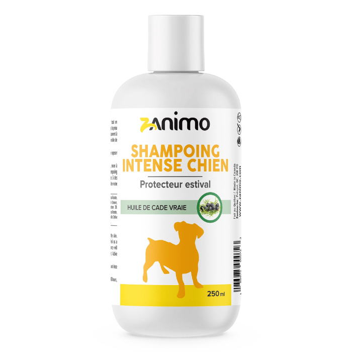 Zanimo soins 125ml Zanimo Shampoing Intense Pour Chien - Protecteur Estival Zanimo Shampoing Intense Pour Chien - Protecteur Estival