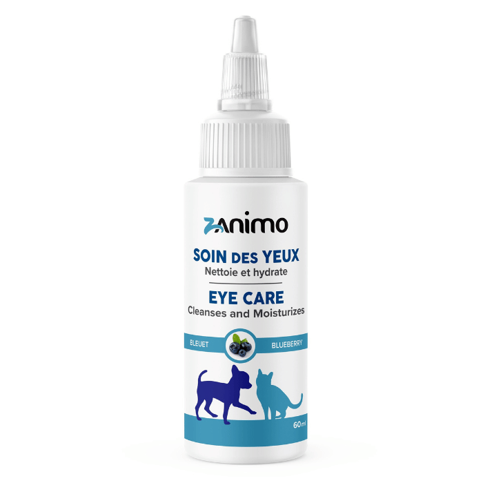 Zanimo soins Zanimo Soin Des Yeux Pour Chien Et Chat, Nettoie Et Hydrate - Bleuet 60ml Zanimo Soin Des Yeux Pour Chien Et Chat, Nettoie Et Hydrate - Bleuet 60ml