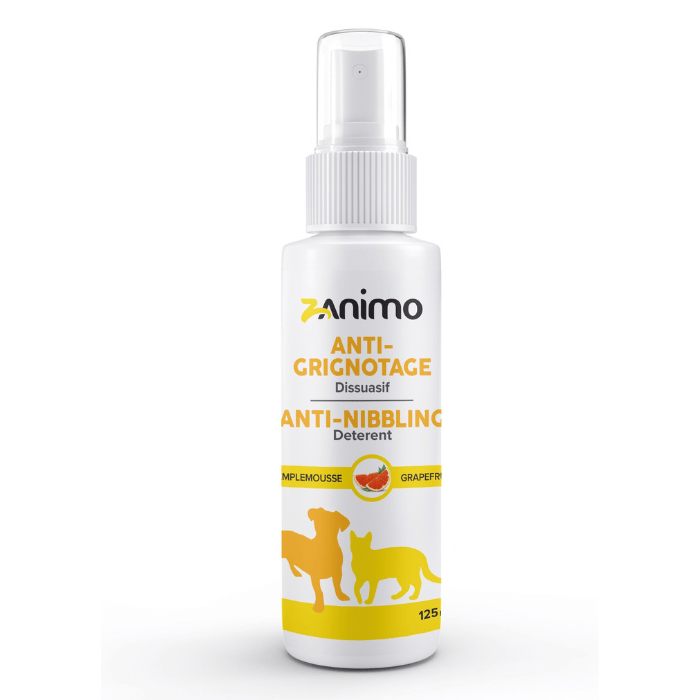 Zanimo soins Zanimo Vaporisateur Anti-grignotage, Dissuasif Pour Chien Et Chat 125ml Zanimo Vaporisateur Anti-grignotage, Dissuasif Pour Chien Et Chat 125ml
