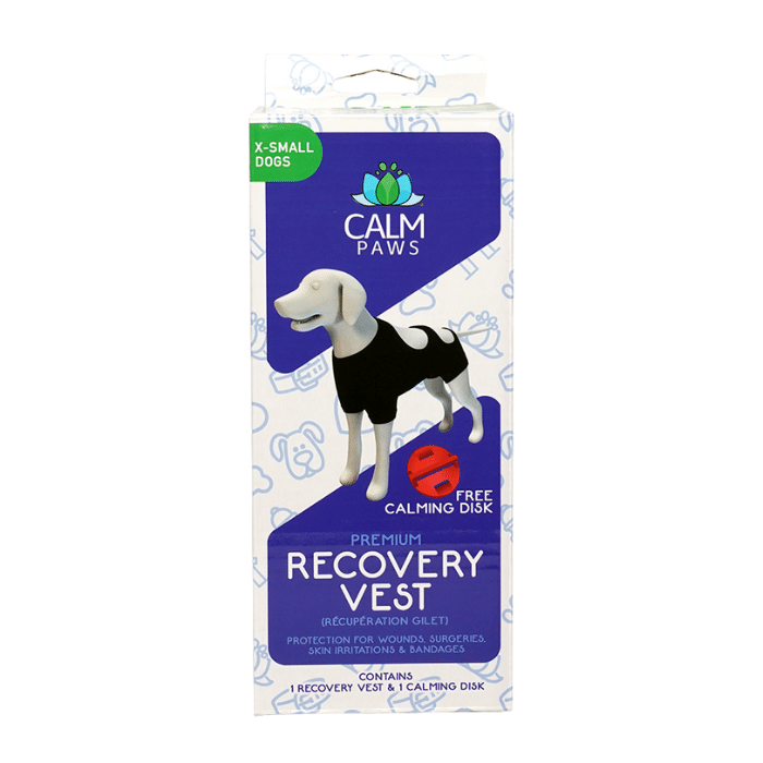 Acorn Pet Products Veste de récupération avec disque calmant