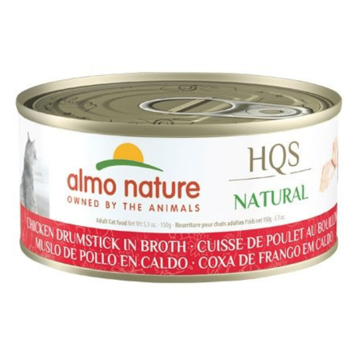 Almo Nature Almo Nature Hqs Natural Chat - Cuisse De Poulet Au Bouillon 24x150gr