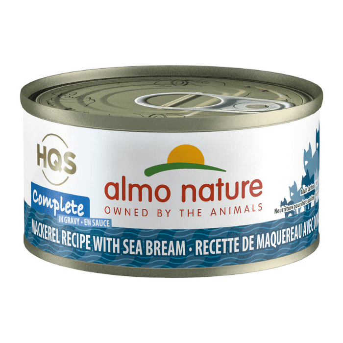 Almo Nature nourriture chat Nourriture pour chats HFC Complète - maquereau et daurade en sauce 70g