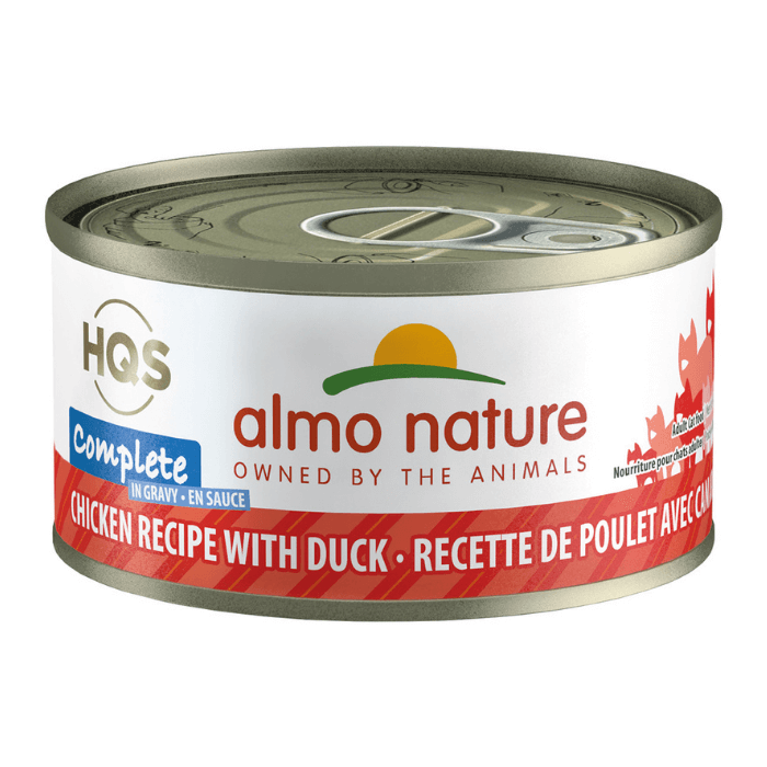 Almo Nature nourriture chat Nourriture pour chats HFC Complète - poulet et canard en sauce 70g