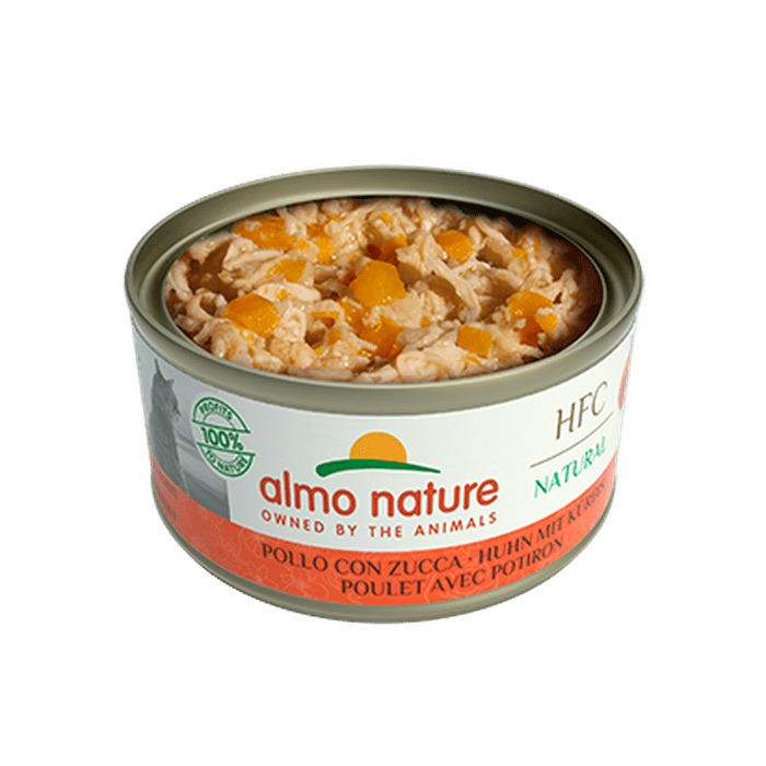 Almo Nature nourriture chat Nourriture pour chats HFC Natural - Poulet avec potiron