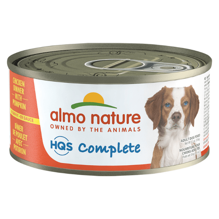 Almo Nature nourriture humide Nourriture  humide pour chiens - complète HFC Poulet et citrouille 156g