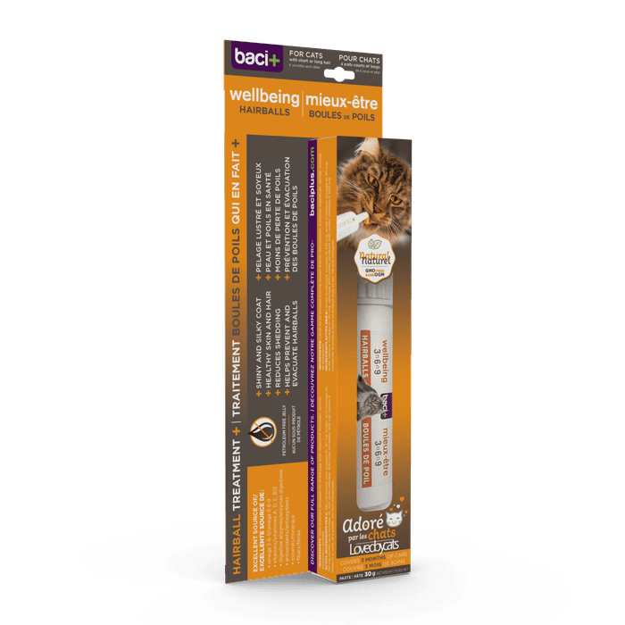 Baci+ supplement 30g boules de poils 3•6•9