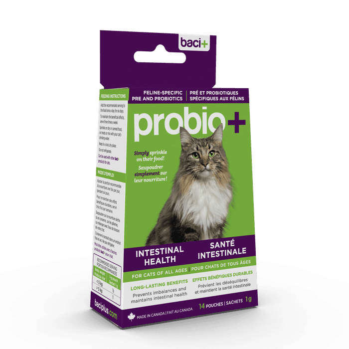 Baci+ supplement Probio+ pré et probiotiques pour chats