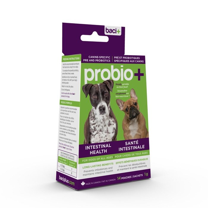 Baci+ supplement Probio+ pré et probiotiques pour chiens