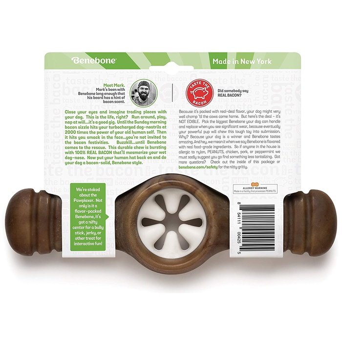 Benebone os a macher Benebone Pawplexer Vrai Bacon