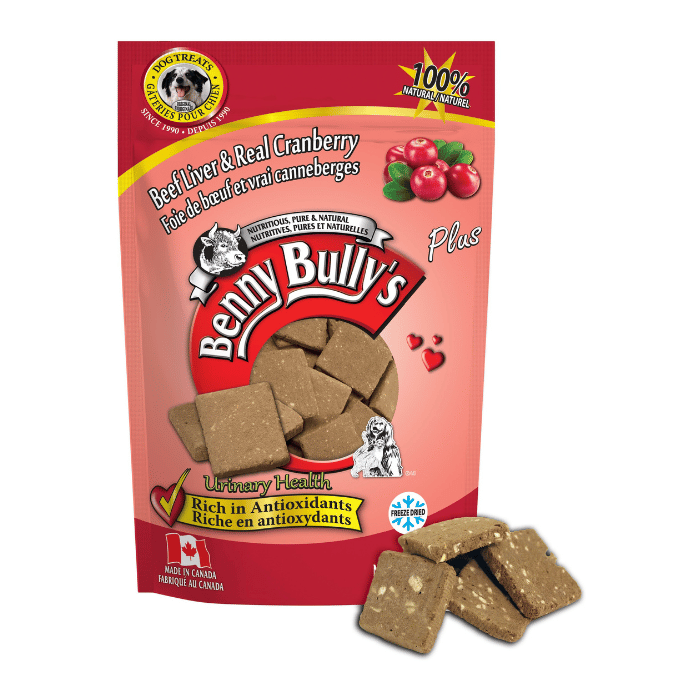 Benny's bully Gâteries Gâteries Pour Chien - Foie De Boeuf Plus Canneberges 58g