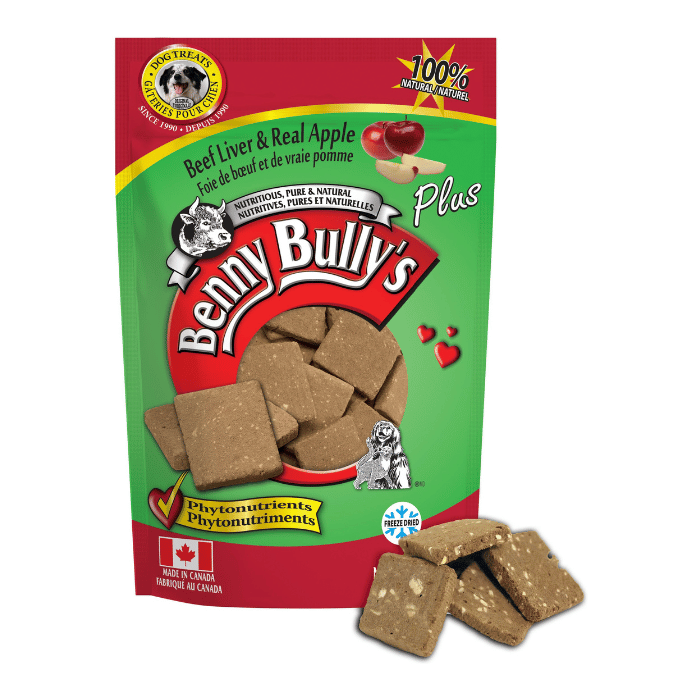 Benny's bully Gâteries Gâteries Pour Chien - Foie De Boeuf Plus Pomme 58g