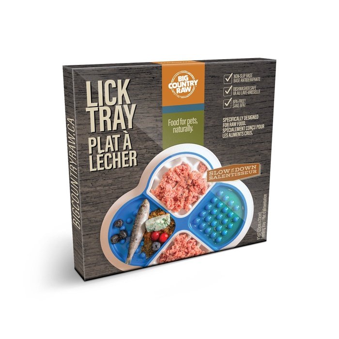 Big Country Raw bol Lick Tray - Plat à lécher Big Country Raw