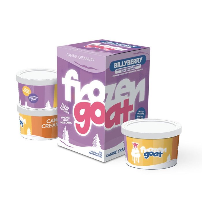 Big Country Raw congele Yogourt glacé Frozen Goat Billyberry 3x 100ML