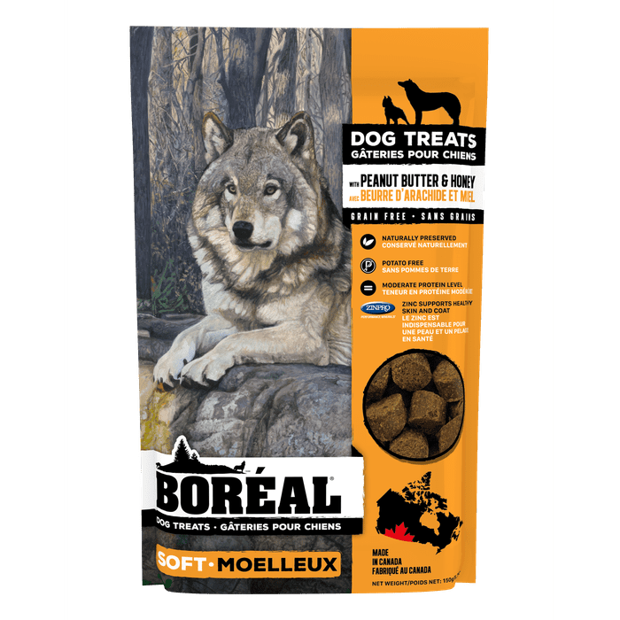 Boréal Gâteries Gâteries pour chiens Boréal - Beurre d'arachide et Miel