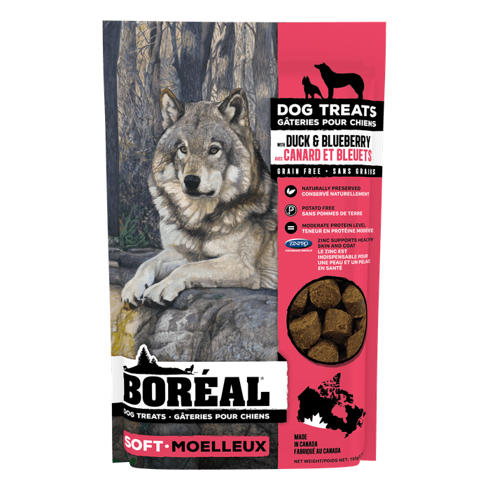 Boréal Gâteries Gâteries pour chiens Boréal - Canard et bleuets