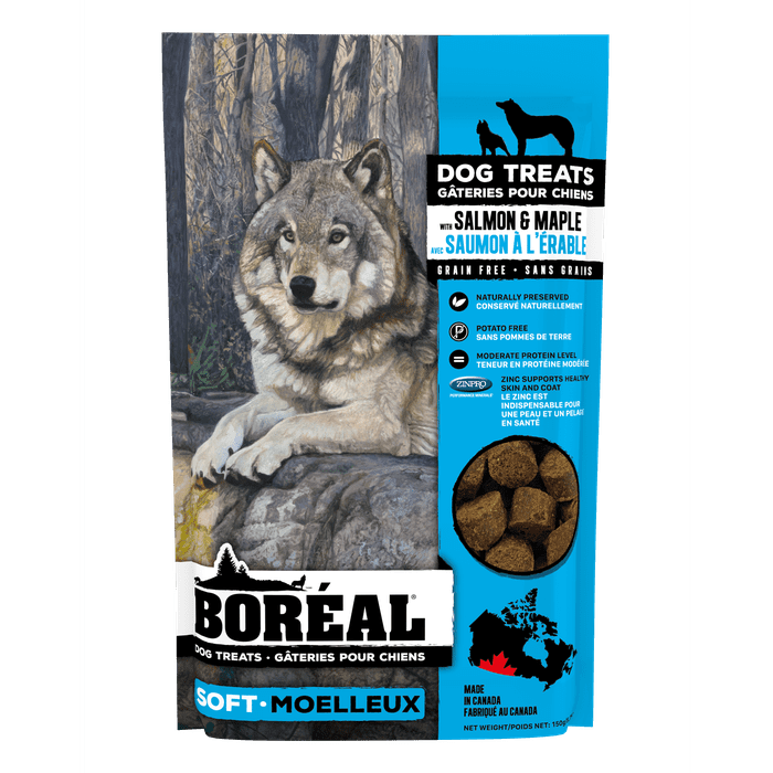 Boréal Gâteries Gâteries pour chiens Boréal - Saumon et Érable