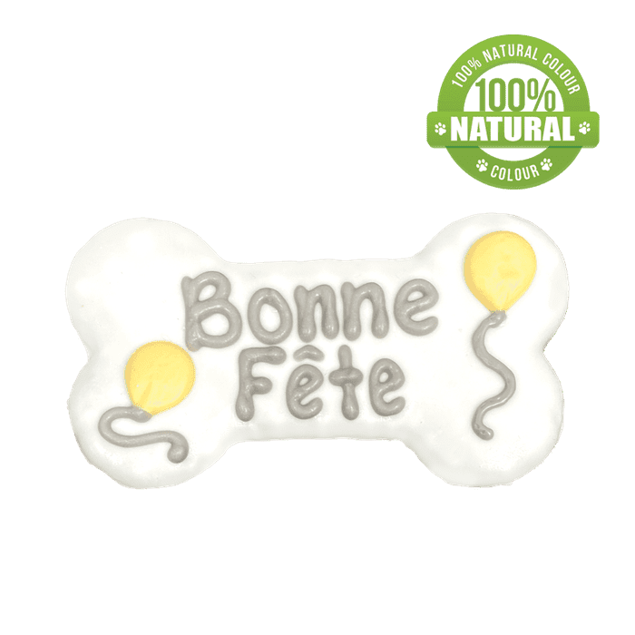 Bosco and Roxy's biscuit Biscuit pour chiens - Bonne Fête 6"