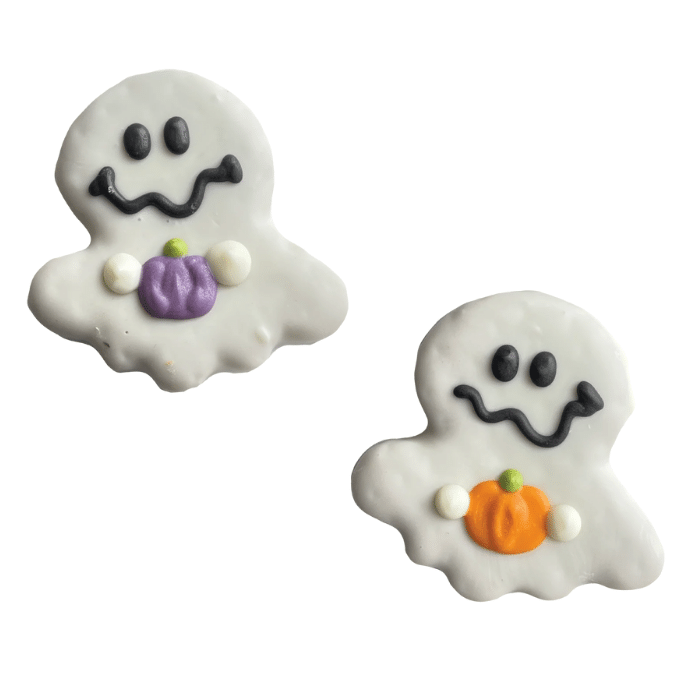 Bosco and Roxy&#39;s biscuit Biscuit pour chiens - fantôme Halloween