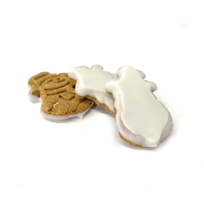 Bosco and Roxy&#39;s biscuit Biscuit pour chiens - Mini bonhomme de neige