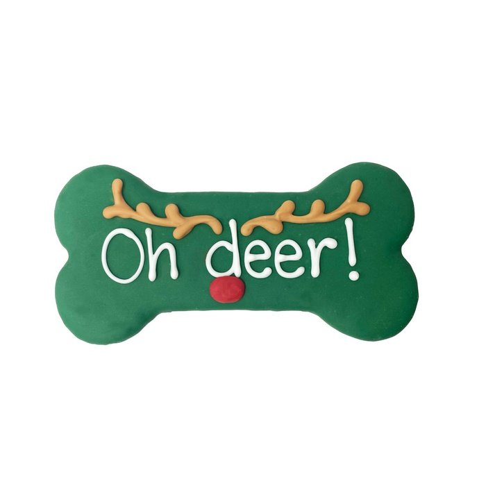 Bosco and Roxy's biscuit Biscuit pour chiens - OS Oh Deer Large 7''