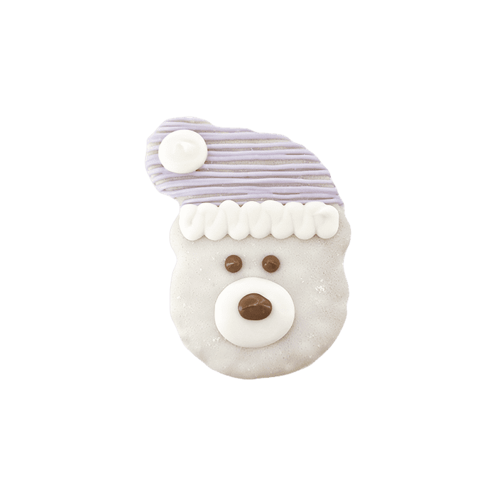 Bosco and Roxy&#39;s biscuit Biscuit pour chiens - Snowman Polar Bear