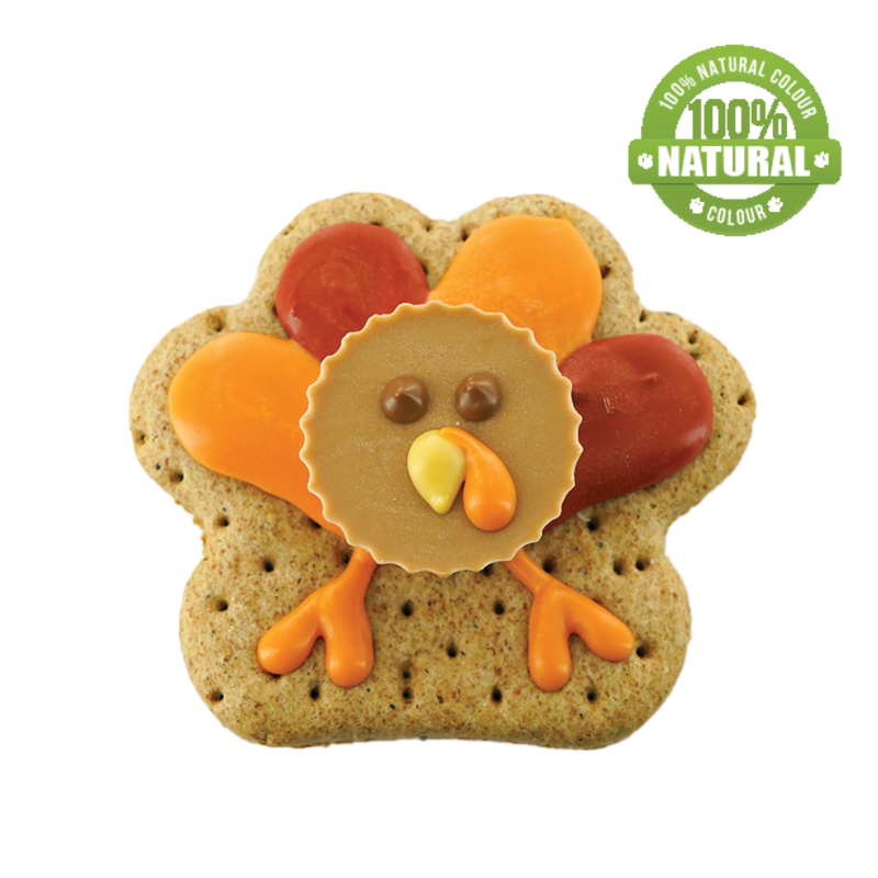 Bosco and Roxy&#39;s biscuit Biscuit pour chiens - Tina the Turkey (3D)