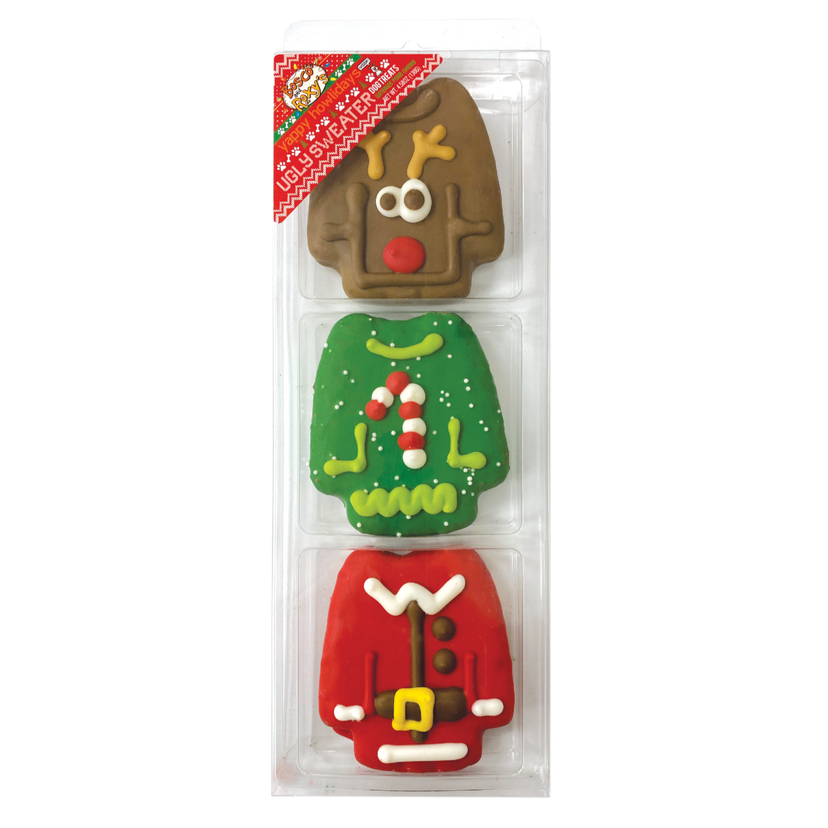 Bosco and Roxy&#39;s biscuit Biscuit pour chiens - Ugly Sweaters