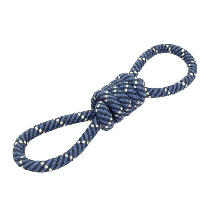 Bud'z jouets pour chien Jouet en corde en forme de 8 - 16.5''