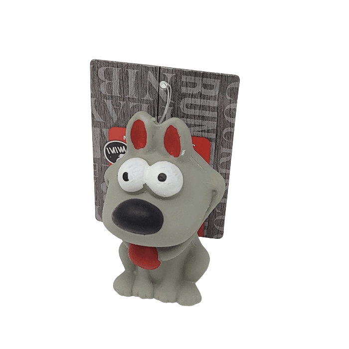 Bud'z jouets pour chien Jouet en latex Mini chien 3.5''