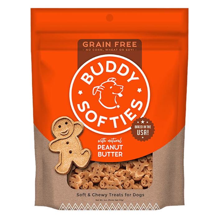 Buddy biscuits Gâteries Gâteries moelleuses sans céréales, Buddy Biscuits au beurre d'arachide 20oz