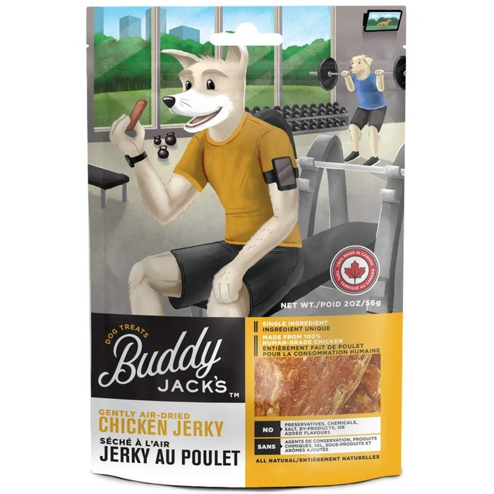 Buddy Jack's Gâteries Jerky au poulet Buddy Jack's 7oz