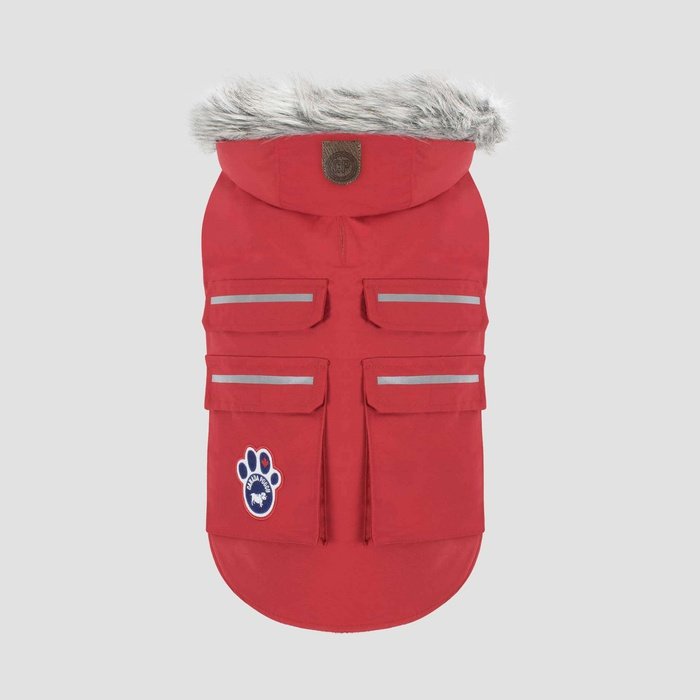 Canada Pooch manteau Manteau pour chien Everest Explorer Rouge Canada Pooch