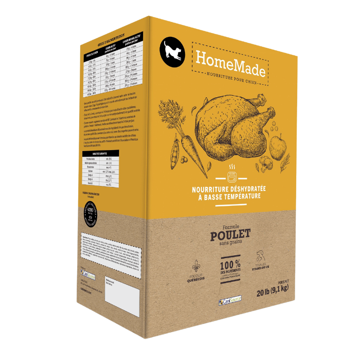 Canisource 9kg Canisource Homemade Nourriture Pour Chien, Poulet Sans Grains