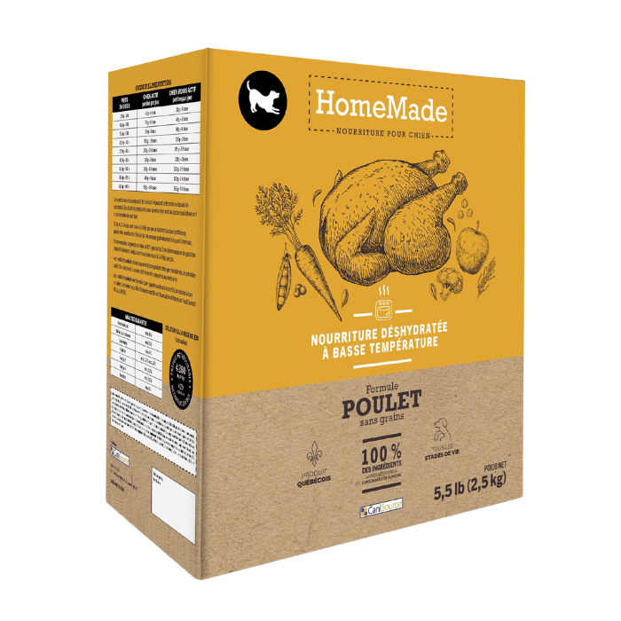 Canisource 9kg Canisource Homemade Nourriture Pour Chien, Poulet Sans Grains