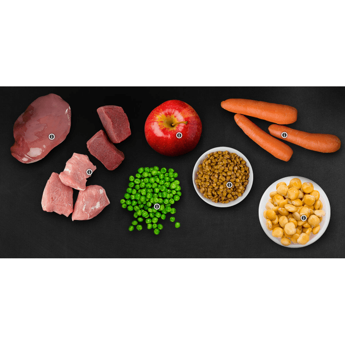 Canisource nourriture CaniSource Grand Cru Porc et Agneau sans grains déshydratée