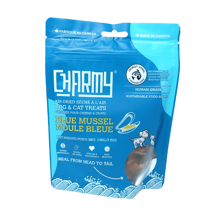 Charmy Moule bleue pour chiens et chats -100g
