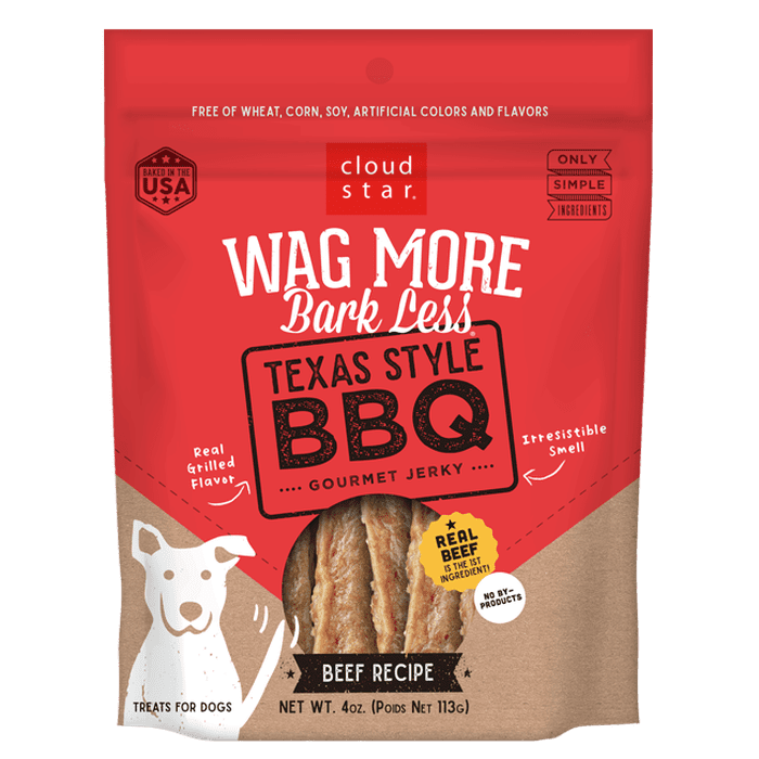 Cloud Star Gâteries Texas Style BBQ Gourmet Jerky 10oz